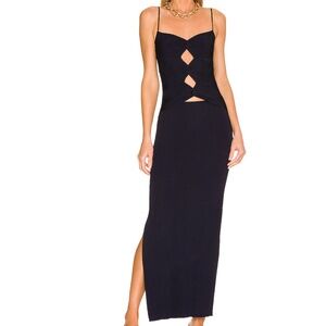 Cult Gaia - Honey Knit Cutout Maxi Dress